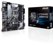 placa intel core i3 i5 i7 i9 asus z490m-plus prime sk1200 ddr4 pcx3.0 matx