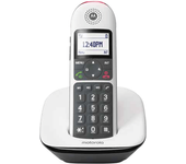motorola cd5001 telefono dect teclas grandes blanc