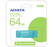 adata lapiz usb uc310 64gb usb 3.2 eco-friendly