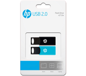usb 2.0 hp 64gb x 2 twin