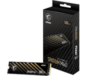 msi  spatium m461 500gb ssd pcie 4.0 nvme m.2  ssd 500gb m.2  4700mb s pci express 4.0 nvme