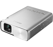 proyector led asus zenbeam e1 portable, wvga (854x480) 150 lumens, bateria 6000 mah 5 horas, power bank, altavoces 1,5w, hdmi