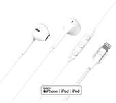 auricular boton con cable iphon lightning garantia de por vi da