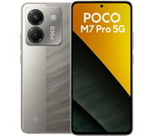 Xiaomi POCO M7 Pro 5G Smartphone, 8+256GB, Plata, cámara Principal de 50MP con OIS, batería de 5110 mAh (Tipos) con 45 W HyperCarge, IP64, características de IA (sin Cargador Incluido)