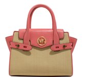 Michael Kors Carmen, Solapa para Mujer, Pomelo, 28X22X11CM
