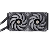 Thermaltake CL-W322-PL12GM-B sistema de refrigeración para ordenador Procesador Sistema de refrigeración líquida todo en uno 12 cm Negro, Gris