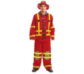 My Other Me Me-200978 Disfraz de bombero para hombre, XL (Viving Costumes 200978)