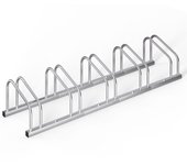 Aparcamiento para bicicletas 5 plazas metal 156x32x27cm