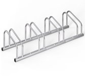Aparcamiento para bicicletas 4 plazas metal 120x32x27cm