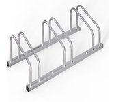 Aparcamiento para bicicletas 3 plazas metal 84x32x27cm