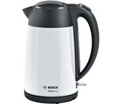 TWK3P421 tetera eléctrica 1,7 L 2400 W Negro, Blanco, Hervidor de agua