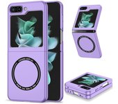KEYSION Magnetic Case for Magsafe for Samsung Galaxy Z Flip 5 5G 4 3 PC Shockproof Phone Back Cover for Galaxy Z Flip 5 4 3 5G