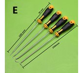 4Pcs/set Car Pick and Hook Set Automotive O Ring Oil Seal Gasket Puller Remover Craft Hand Tool