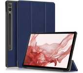 For Samsung Tab S9 Plus Case Tri-fold Magnetic Leather Painted Smart Cover For Galaxy Tab S9 Tab S9 Plus Case 2023