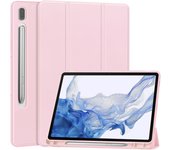 For Samsung Galaxy Tab S9 Case with Pencil Holder Folding Stand Soft TPU Back Smart Cover for Funda Galaxy Tab S9 Case 11 inch