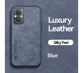 KEYSION Luxury Leather Case for OPPO Reno7 Z 5G 7 Pro 5G Soft Silicone+PC Shockproof Phone Back Cover for Reno7 4G