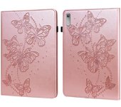 For Lenovo Tab P11 Gen 2 Gen2 2nd Generation TB350FU Case 11.5 Cute Butterfly Embossed Back Cover for XiaoxinPad Plus 2023 Case