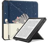 Funda For Kobo Libra 2 Cover 7 inch Cute Painted Leather Stand Protective Smart Cover For Kobo Libra 2 Case Kids