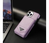 Billetera de doble botón pequeña funda de solapa de tarjeta Xiangfeng para iPhone 15 14 Pro Max 13 12 11 SE 2 XS XR 8 7 Cáscara