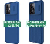 NILLKIN For Xiaomi Redmi Note 12 Pro 4G 5G Case CamShield Pro Slide Camera Back Cover For Redmi Note12 Note 12 Pro+ Plus Bumper