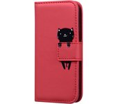 For iPhone 14 13 12 11 Pro Max Case Cute Cartoon Wallet Stand Flip Cover For iPhone 11 X XS XR 6 6S 7 8 Plus SE 2020 2022