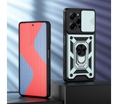 KEYSION Shockproof Case for Xiaomi Redmi Note 12 Pro+ Slide Camera Lens Protection Ring Phone Cover for Redmi Note 12 Pro 4G 12S