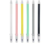 6 Pcs/Set Macaron Everlasting Pencil Unlimited Writing Pencils Eternal Erasable Pencil Kawaii  Pen Stationery School Supplies