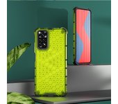 KEYSION Shockproof Armor Case for Redmi Note 12S 12 Pro 4G Transparent Honeycomb Phone Cover for Xiaomi Redmi Note 12 Pro 4G