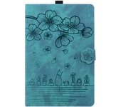 Funda For Lenovo Tab P11 Pro Gen 2 Case 11.2 inch Emboss Flower Stand Wallet Tablet Funda For Xiaoxin Pad Pro 2022 Case tb132fu
