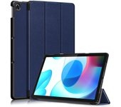 For Realme Pad Case 10.4 inch PU Leather Tri-Folding Stand Magnetic Protective Cover for Realme Pad 10.4 inch 2021 Tablet Kids