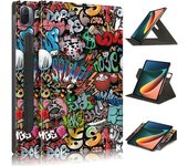 For Xiaomi Pad 5 Tablet Case Soft Fabric 360 Degree Rotating Stand Smart Cover for Funda Mipad 5 Mi Pad 5 Pro Case 11 Inch