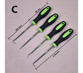 4Pcs/set Car Pick and Hook Set Automotive O Ring Oil Seal Gasket Puller Remover Craft Hand Tool