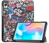For Realme Pad Mini 8.7 inch 2022 Case Cute Painted Unicorn Kids Case for Realme Pad Mini Case Folding Stand Cover