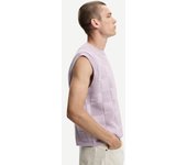 Bershka Chaleco Boxy Cuadros Hombre Xs Morado