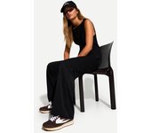 Bershka Pantalón Wide Leg Tailoring Mujer 44 Negro