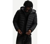 Bershka Cazadora Acolchada Ligera Hombre M Negro