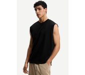 Bershka Camiseta Sin Mangas Hombre L Negro