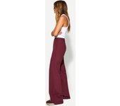 Bershka Pantalón Wide Leg Tailoring Mujer 40 Granate