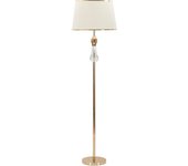 Mauro Ferretti Lámpara de pie de metal y cristal cm ø 45x165