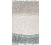 Lorena Canals Alfombra lavable de lana azul 200x300