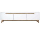Calicosy Mueble de tv 3 puertas blanco - l180 cm