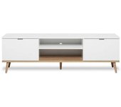 Calicosy Mueble de tv 2 puertas a160 cm - blanco