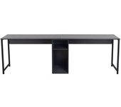 Calicosy Escritorio doble l240 cm - gris marengo