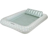 Flamingueo Flotador gigante tumbona pvc turquesa