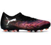 Puma - Bota de fútbol Future 8 Match Low MG, Unisex, Black-White-Glowing Red, 6.5 UK