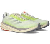 Adidas - Zapatilla de running Supernova Stride, Hombre, off white-silver met.-pulse lime, 8 UK