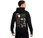 Nike - Sudadera Club Moon, Hombre, Black-Photon Dust, L