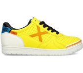 Munich - Zapatilla de fútbol sala G-3 Niño Profit, Unisex, Amarillo, 34