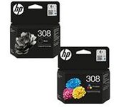 Multipack HP 308 cartucho de tinta negro + color (original)
