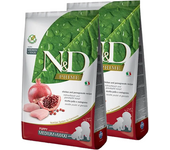 Pack 2 x 12 Kg Farmina Nd Prime Grain Free Puppy Medium Maxi Pollo Pienso Para Perros Pack 2 X 12 Kg